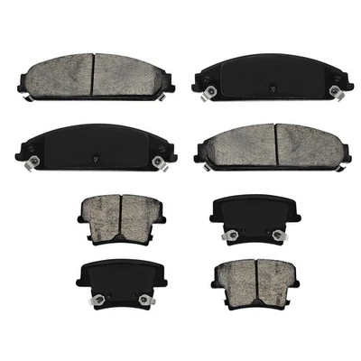 For CHRYSLER 300 2005 - 2020 2006 2007 2008 2009 Front & Rear Ceramic Brake Pads - Image 1 of 4
