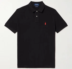 Men's Polo Short Sleeve-Ralph-Custom Fit, - Picture 1 of 5