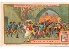 S1159 - CHROMO LIEBIG - 1912 - ""LE PETIT MARAT"": 1.