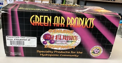 Temporizador de ciclo de repetición con fotosensor Green Air Products CYCLESTAT 4P Foto 1 de 3