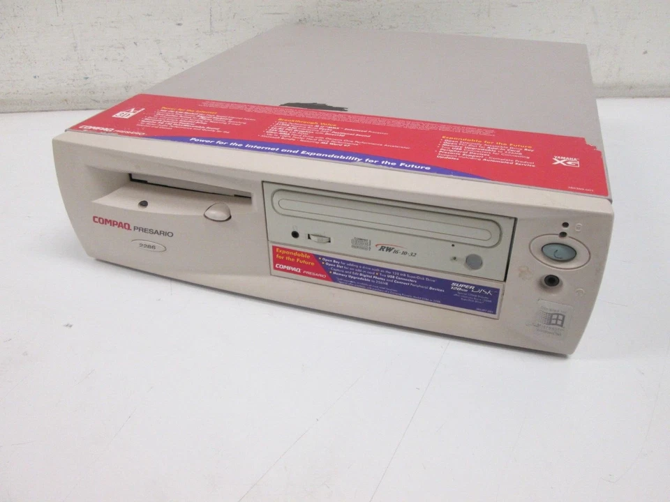COMPAQ PRESARIO 2286 VINTAGE UNTESTED - Image 1 of 4