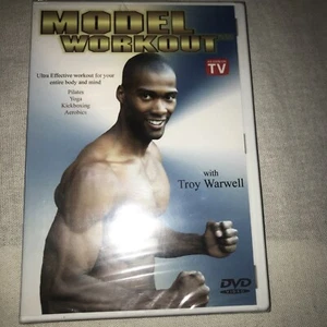 MODEL WORKOUT DVD exercise Troy Warwell kickboxing yoga firm & tone pilates - Picture 1 of 2