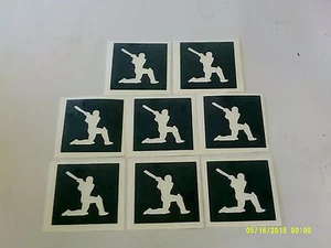 Cricketer stencils for glitter tattoos / face painting / airbrush cricket - Picture 1 of 1