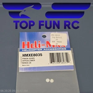 Heli-Max HMXE8035 Pinion Gears Upper & Lower Novus CX - Picture 1 of 1