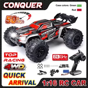 1:16 RC Auto 50 KM/H Hochgeschwindigkeits-4WD Ferngesteuertes-Auto Monster Truck - Bild 1 von 28
