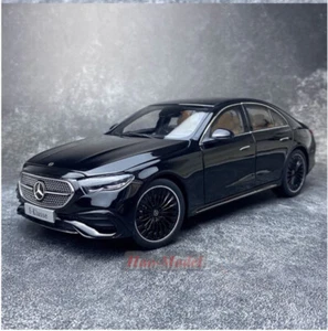 Iscale 1:18 Benz E450 W214 E-Klasse E300 Alloy Diecast Model Car Ornaments Black - Picture 1 of 22