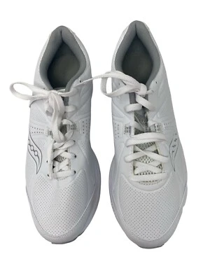 Zapato Saucony Grid Momentum Walker, Mujer 12 Blanco y Gris Correr con Cordones Foto 1 de 4