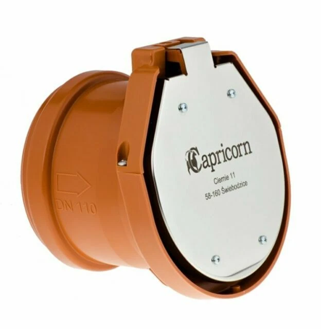 Capricorn DN 110 Valvola Antiriflusso con Flap - Marrone