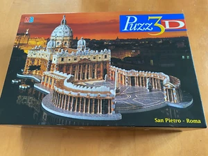 MB 3D Puzz San Pietro, Roma Petersdom, Rom 966 Teile - NEU - OVP - Puzzle - Bild 1 von 4