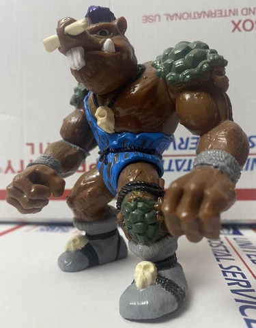 TMNT Cave Beast Bebop 1994 Caveman Playmates Cover