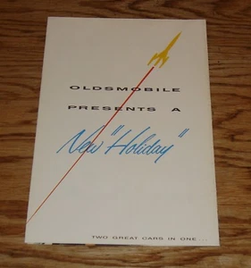 Original 1955 Oldsmobile Holiday Sedan Foldout Sales Brochure 55 98 88 - Picture 1 of 3