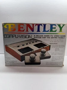 Consola electrónica Bentley Compu Vision sistema de juegos Compu-vision 1983 LIMPIO - Imagen 1 de 7