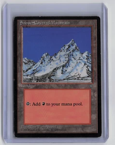 MTG | Snow-Covered Mountain | Ice Age | Land | MP - Picture 1 of 2