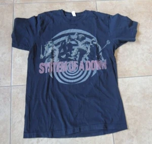 Vintage Unisex System Of A Down 2011 Tour Band Black T-Shirt Size L - Picture 1 of 6