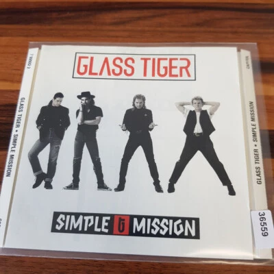 GLASS TIGER : Simple Mission  NL  > VG (CD) - Bild 1 von 3