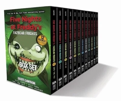 Five Nights at Freddys: Fazbear Frights NEW 12 Book Collection Set (FREE P+P)