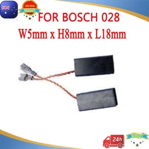Carbon Brushes For Bosch 028 Grinder GWS9-125C GWS6-100 GWS6-115 7-115 5X8X18mm - Picture 1 of 3