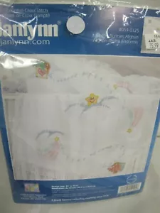 JANLYNN CONEJITOS SOÑOLIENTOS BEBÉ AFGANO PUNTO DE CRUZ CONTADO 34"" X 43"" # 054-0125 - Imagen 1 de 3