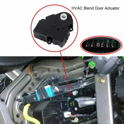 Actuador de control de puerta mezcla de aire HVAC para Chevy Silverado GMC Sierra 1994-2012 Foto 1 de 4