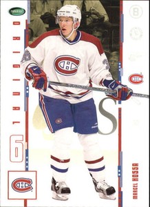 2003-04 Parkhurst Original Six Montreal Canadiens Hockey Card #15 Marcel Hossa
