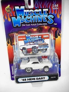 MUSCLE MACHINES 1:64 DIE-CAST - 1968 Hemi Dodge Dart - Picture 1 of 2