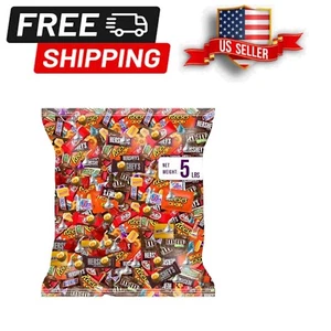 Bulk 5 LB Assorted Chocolate Candy - Individually Wrapped for Easy Sharing - Picture 1 of 2
