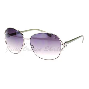 Womens Sunglasses Round Vintage Designer Fashion Eyewear - Picture 1 of 30