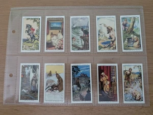 Churchman Cigarettes Cards..."LEGENDS OF BRITAIN"... Complete Set of 50...1936 - Picture 1 of 10