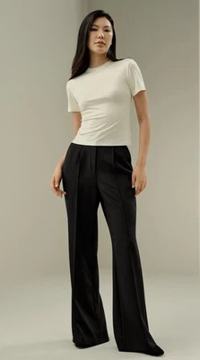 Camisa para mujer LilySilk ajustada camiseta jersey 100 % seda morera talla pequeña Foto 1 de 4