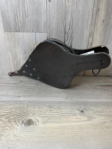 Vintage Wooden Bellows - Handcrafted Fireplace Tool - Picture 1 of 6