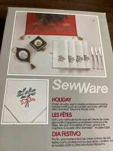 Vintage 1984 SINGER Sew Ware Holiday Sewing 6268 No 5 Stickpatrone - Bild 1 von 4