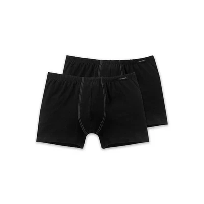 Schiesser 2 Pacco da Uomo Pantaloni Essentials Pantaloncini Cotone Basic - - Immagine 1 di 3