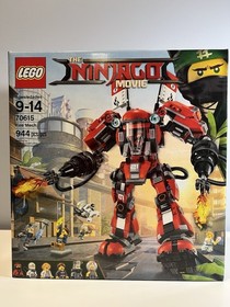 New LEGO 70615 - Ninjago Movie - Fire Mech, Retired, SEALED IN BOX