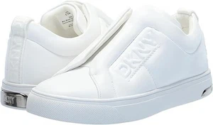 Zapatilla deportiva sin cordones DKNY Abelina para mujer blanca 7,5 - Imagen 1 de 7