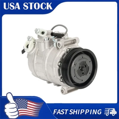 A/C Compressor w/ Clutch For 2008-2013 BMW 128i 2009-2013 BMW 328i xDrive - Image 1 of 4