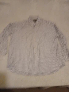 HERREN CROFT & BARROW SCHWARZ KNITTERARM LANGARM HEMD XL - Bild 1 von 13