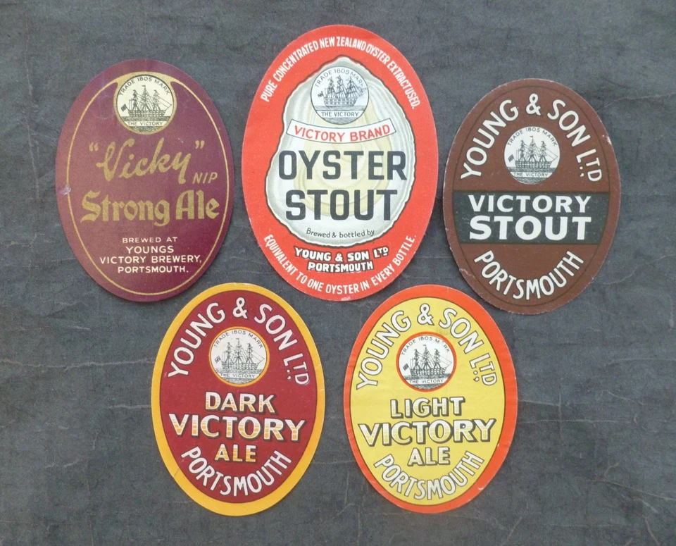 Beer Labels, Portsmouth ( Young & Son, Brewers ) - Image 1 of 1