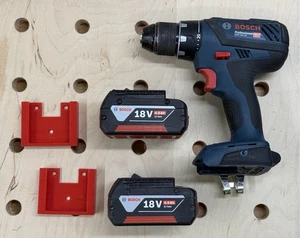 Bosch Akku-Bohrschrauber GSR 18V-28 mit 2x 4,0 Ah Akkus + Halterungen - Bild 1 von 2