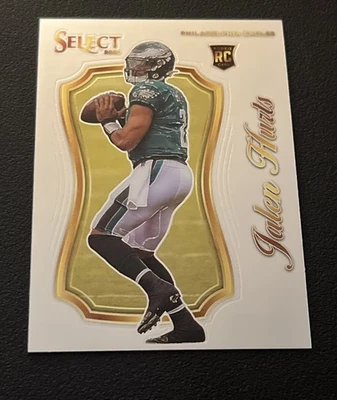 2020 Panini Select - Select Certified Rookies Jalen Hurts #SCR-22 ROOKIE - Image 1 of 2