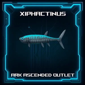 Xiphactinus-Ark Survival Ascended-ASA-PvE-Dino-Top Stats-Official-PC/XBOX/PS5 - Picture 1 of 4