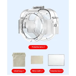 Anti-Beschlag Snap-on Schutz Objektivkappe für Insta360 X4 Sportkamera Zubehör - Picture 1 of 15