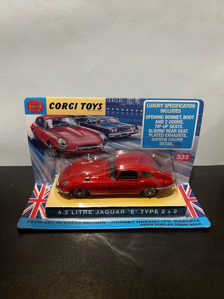 Corgi Toys Model Club 335 4.2 Litre Jaguar "E" Type Re Issue Sealed - Image 1 of 4