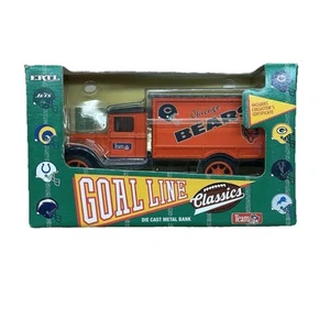 1993 CHICAGO BEARS GOAL LINE CLASSICS PIGGY BANK ERTL NFL - Foto 1 di 2