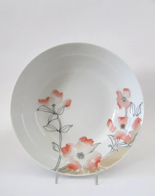 1970's VERA Neumann for Mikasa Spring Tide Dogwood Blossom Serving Bowl - Image 1 of 4
