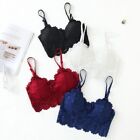 Women Padded Lace Bras Sexy Camisole Casual V-Neck Sling Tanks Bralette Tube Top