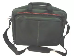 Targus Laptop Case Bag Black Padded Handle Strap Zippers 17.5 Width By Targus - Picture 1 of 6