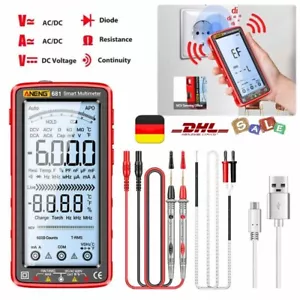Digital Multimeter 6000 Zählungen Strommessgerät,Spannung Messgerät Diode Tester - Bild 1 von 24