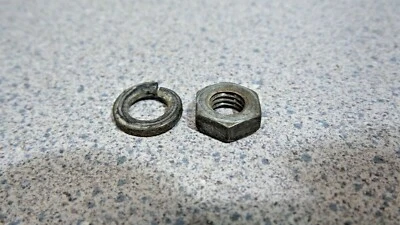 Husqvarna CR400 CR 400 1972 de colección embrague Ahrma actuador eje tuerca superior Foto 1 de 2