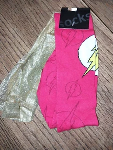*NEU* DC COMICS "FLASH" KNIEHÖHEN MIT KAPPE 9 - 11 - Bild 1 von 2