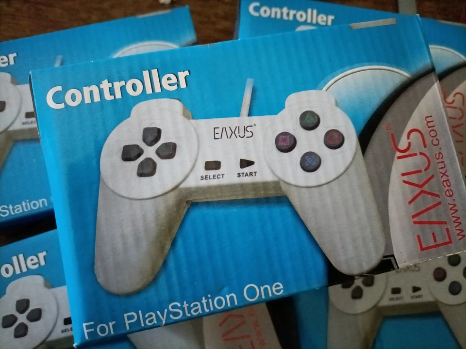 manette playstation 1 2 one ps1 ps2 psone neuve controller type officielle retro - Photo 1/2